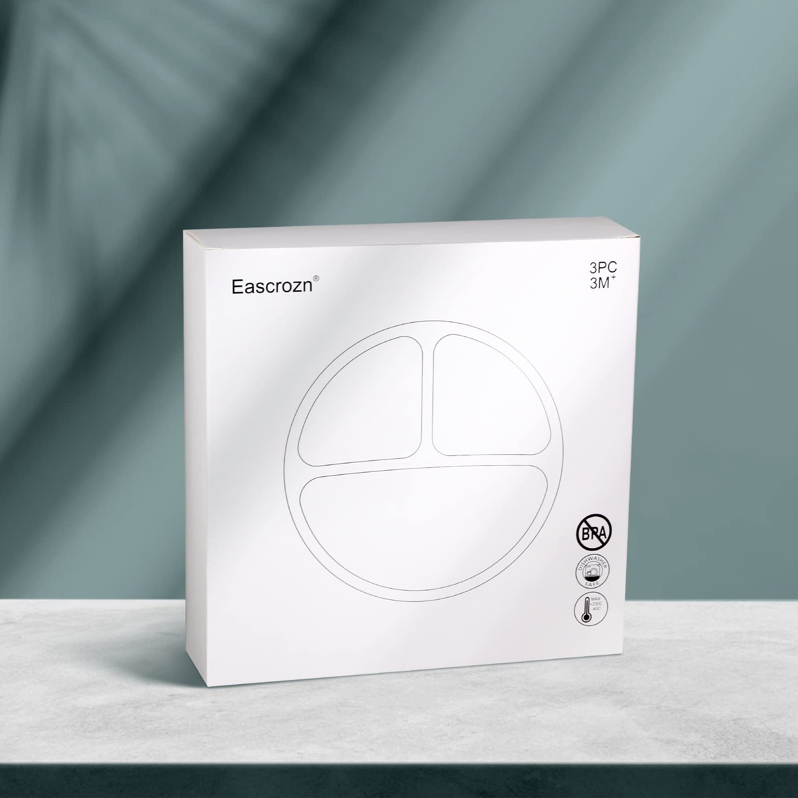 Toddler Plates 3 Pack