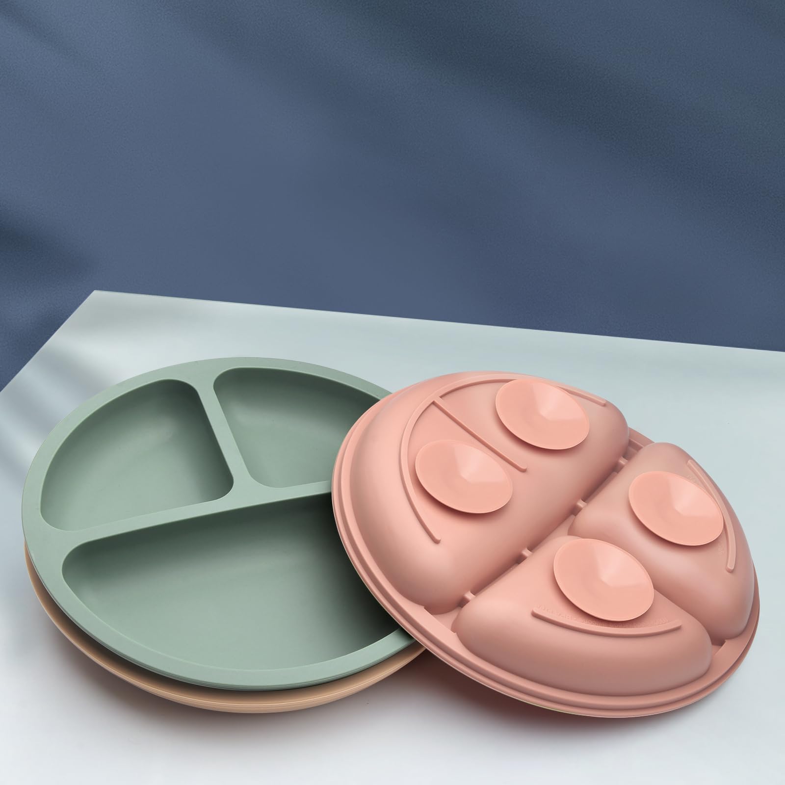 Toddler Plates 3 Pack