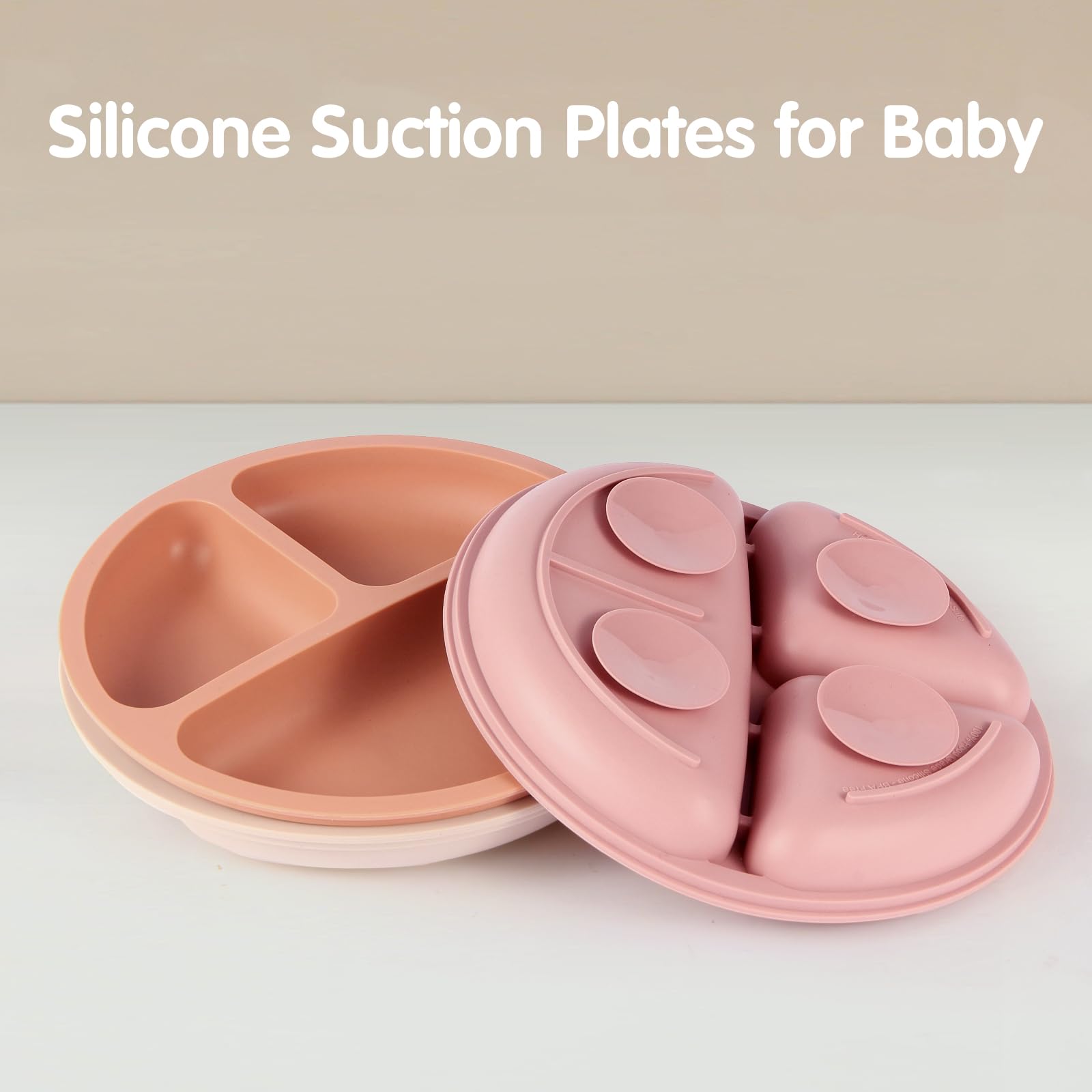 Toddler Plates 3 Pack