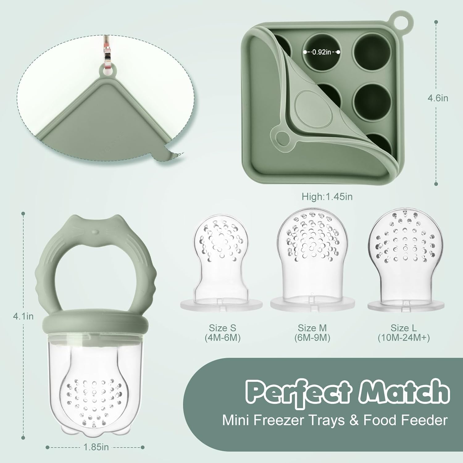 Baby Feeder Breastmilk Popsicle Molds