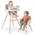 Mallify 3-in-1 Wooden High Chair