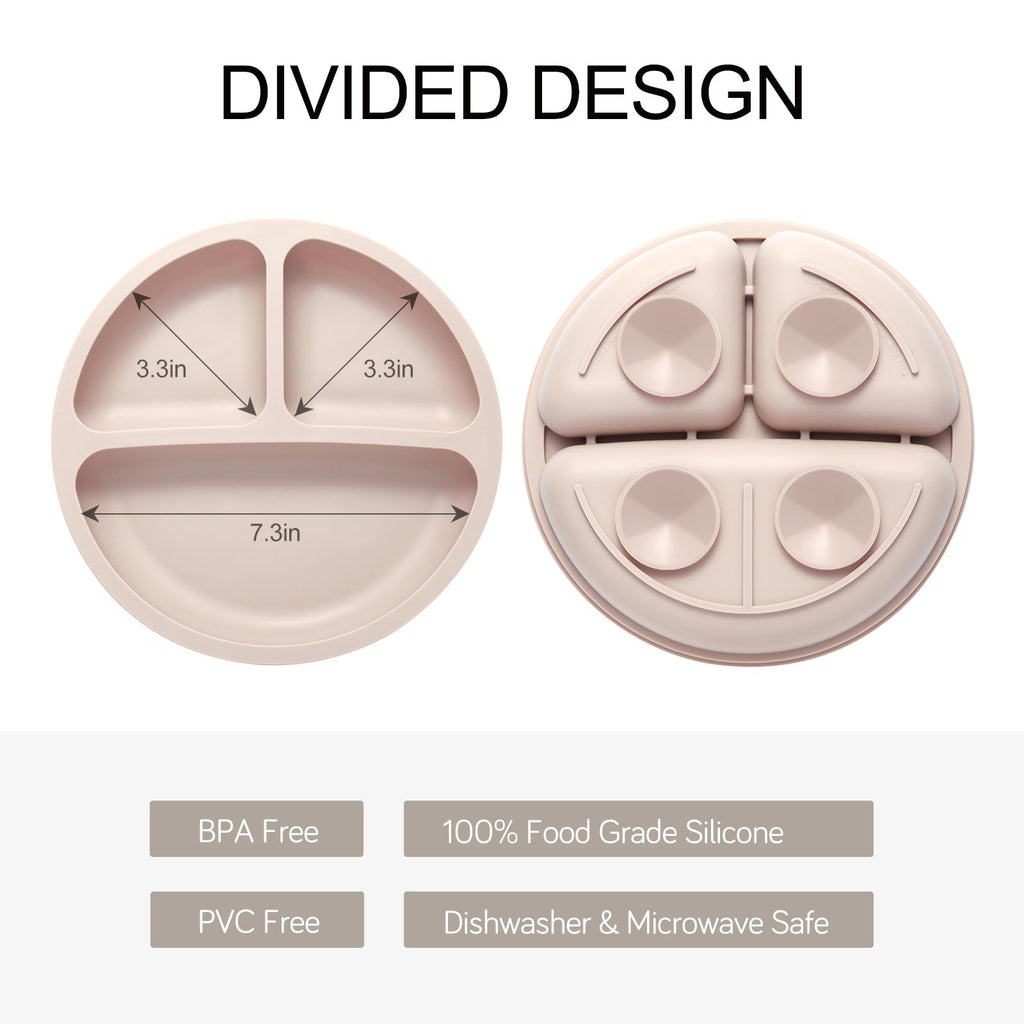 Toddler Plates 3 Pack