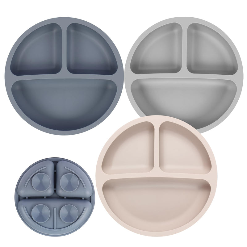 Toddler Plates 3 Pack