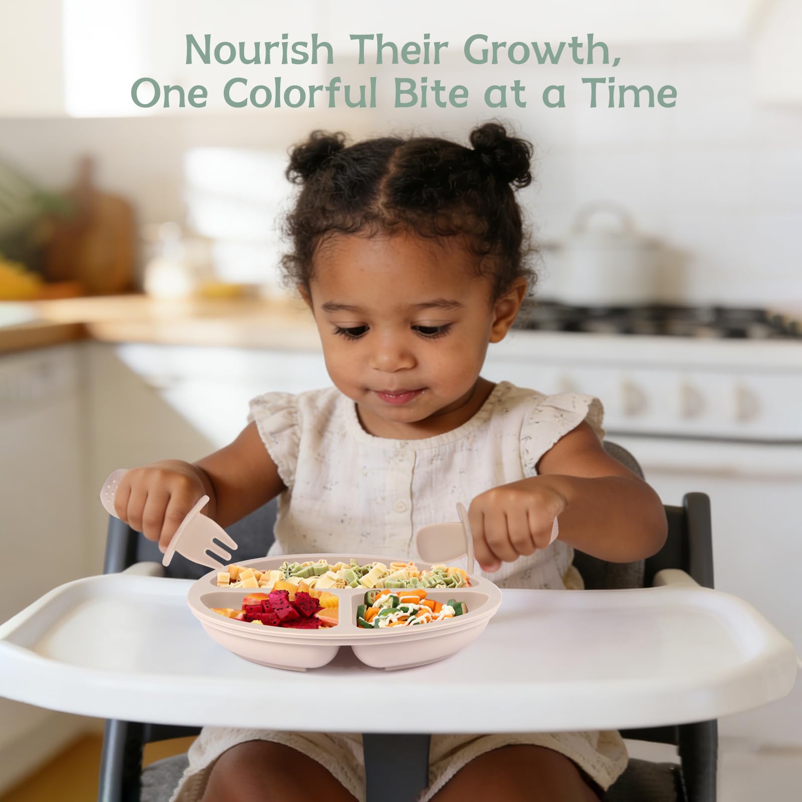 Toddler Plates 3 Pack