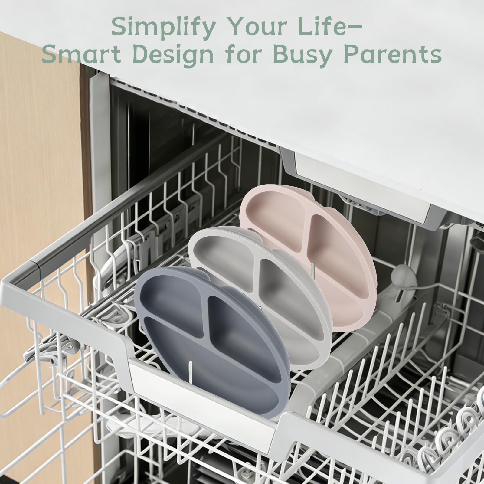 Toddler Plates 3 Pack